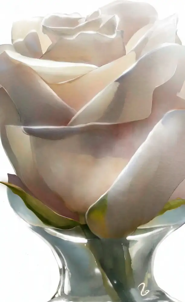 Day, Ruth: rose blanche