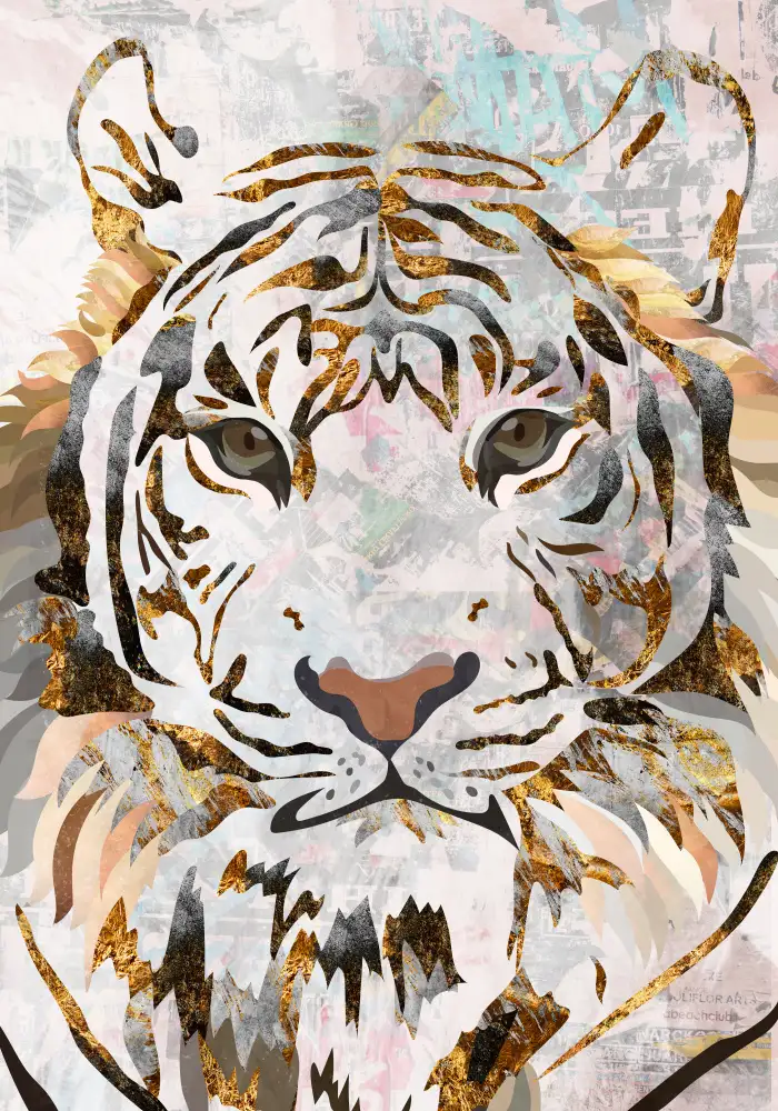 Manovski, Sarah: Grunge Gold Tiger