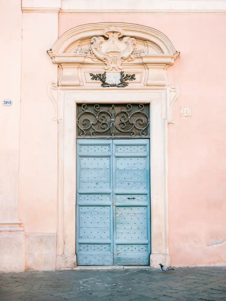 Zwart, Raisa: Pastel Trastevere - Rome Italy travel photography