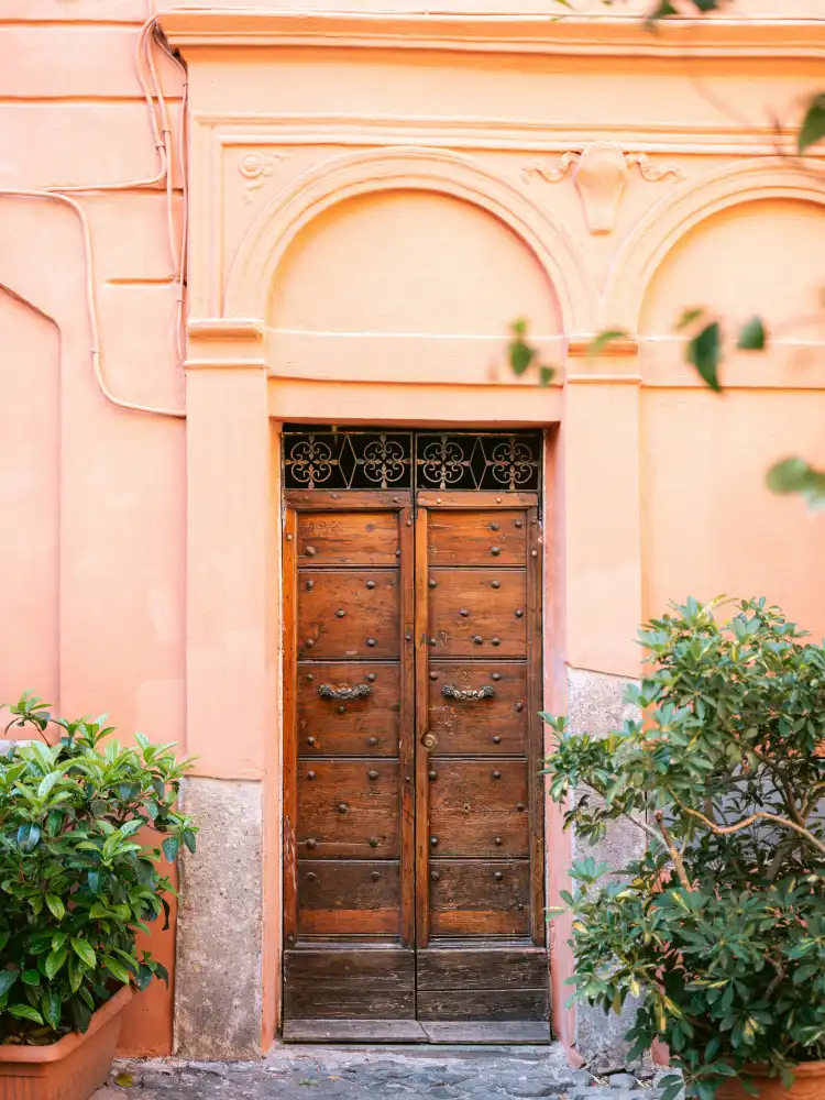 Zwart, Raisa: The Trastevere door ||