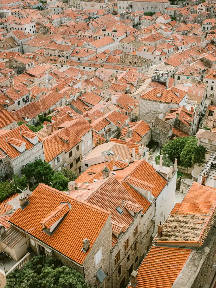 Zwart, Raisa: Roofs of Dubrovnik