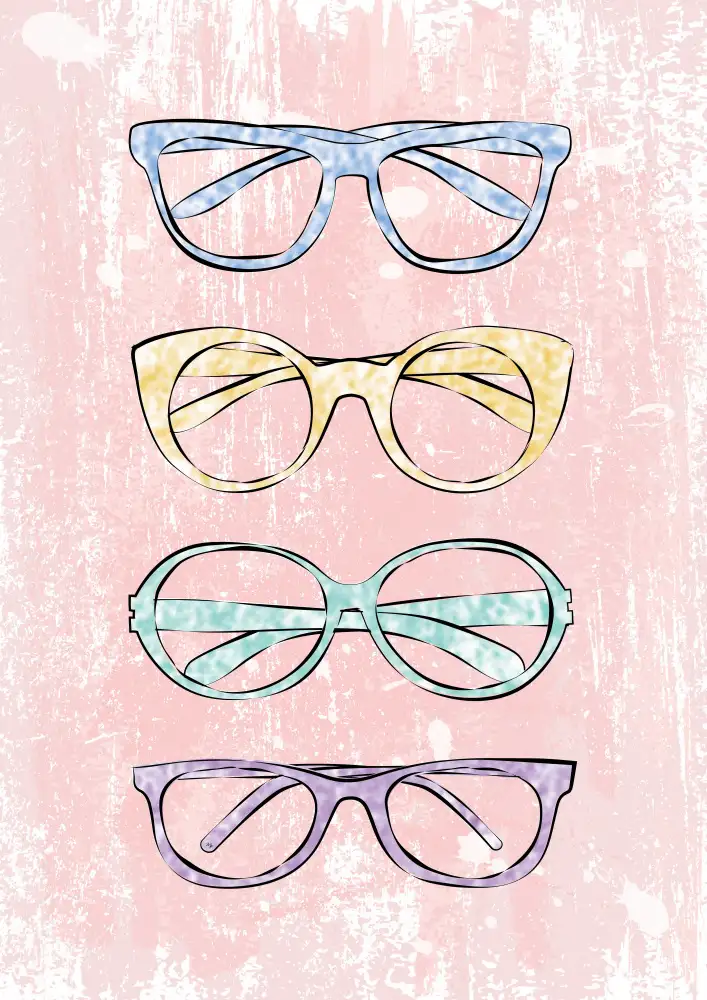 Martina: Rosa Brille