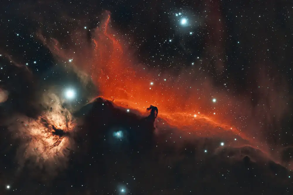 Yu, Zhen James: Nebulosa Testa di Cavallo e Fiamma