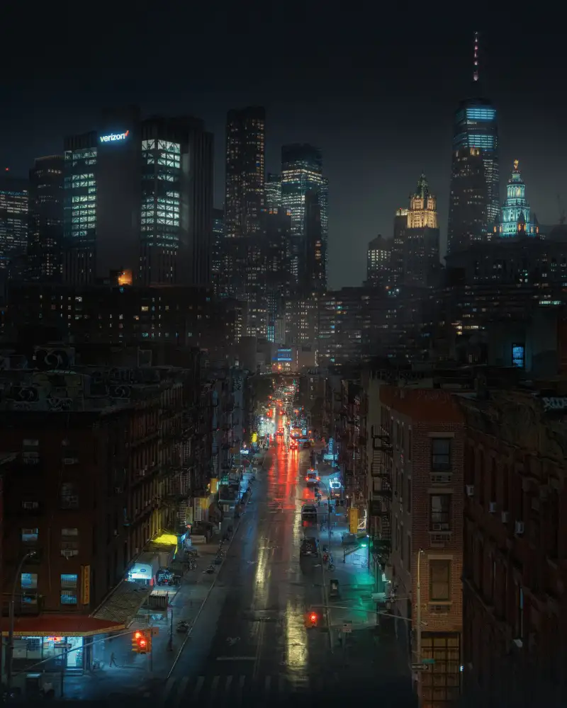Sobrino, Otero Dani: Die dunkle Stadt Manhattan