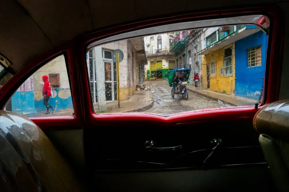 Khataw, Ali: Vue à travers un taxi