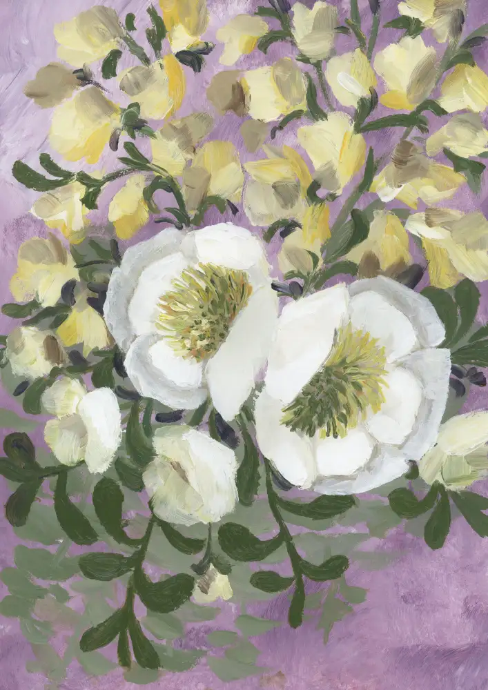 Blursbyai, Laiz Rosana: Raelynna painterly florals