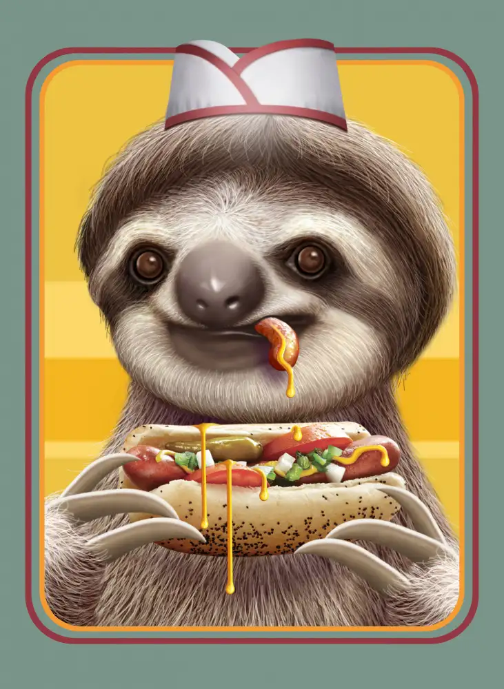 Lawless, Adam: SLOTH PRODEJ HOTDOGS