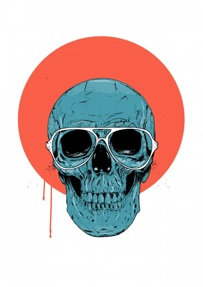 Solti, Balazs: Calavera Azul II