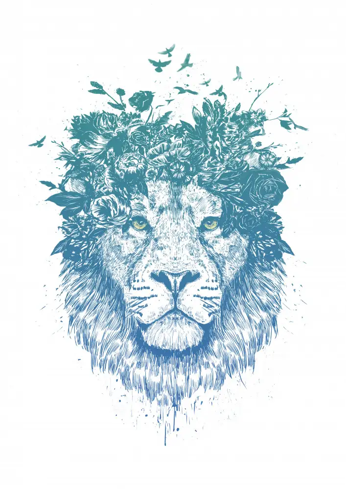 Solti, Balazs: León floral II