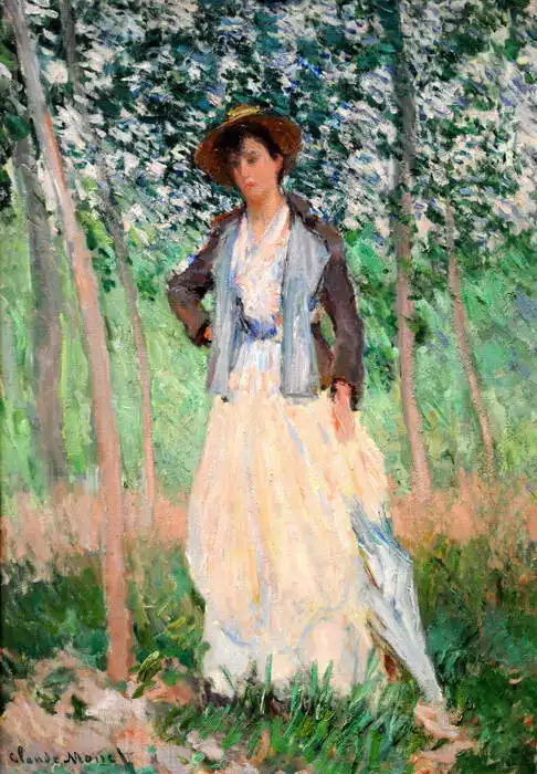 Monet, Claude: Suzanne Hoschede