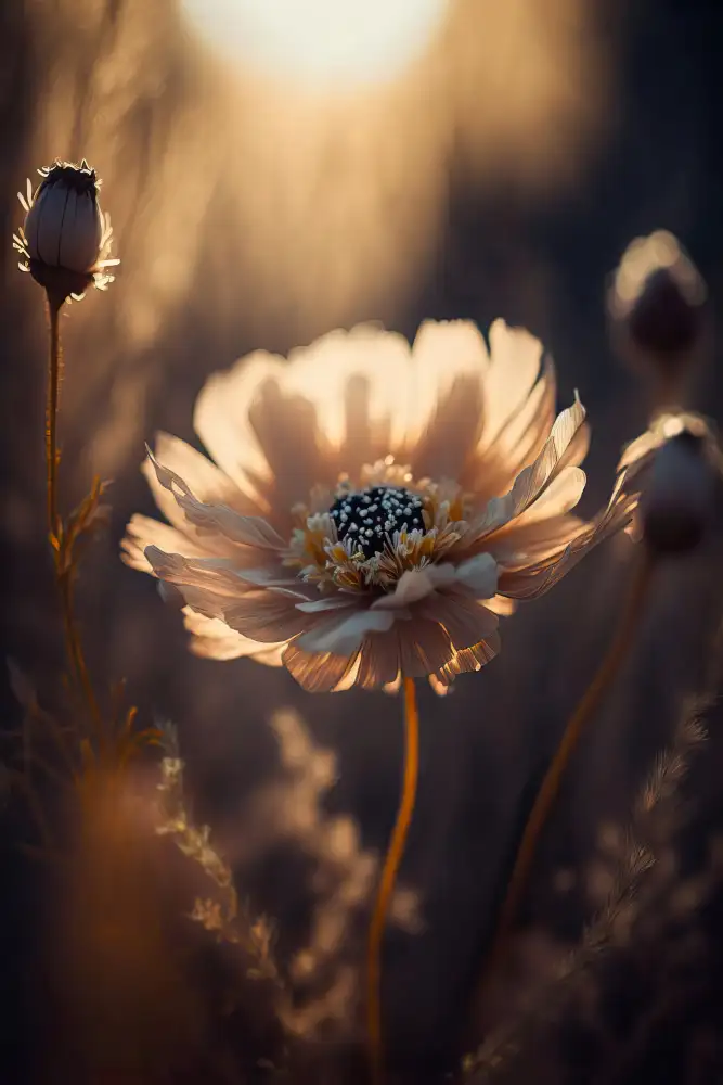 Treechild: Fleur au soleil du matin
