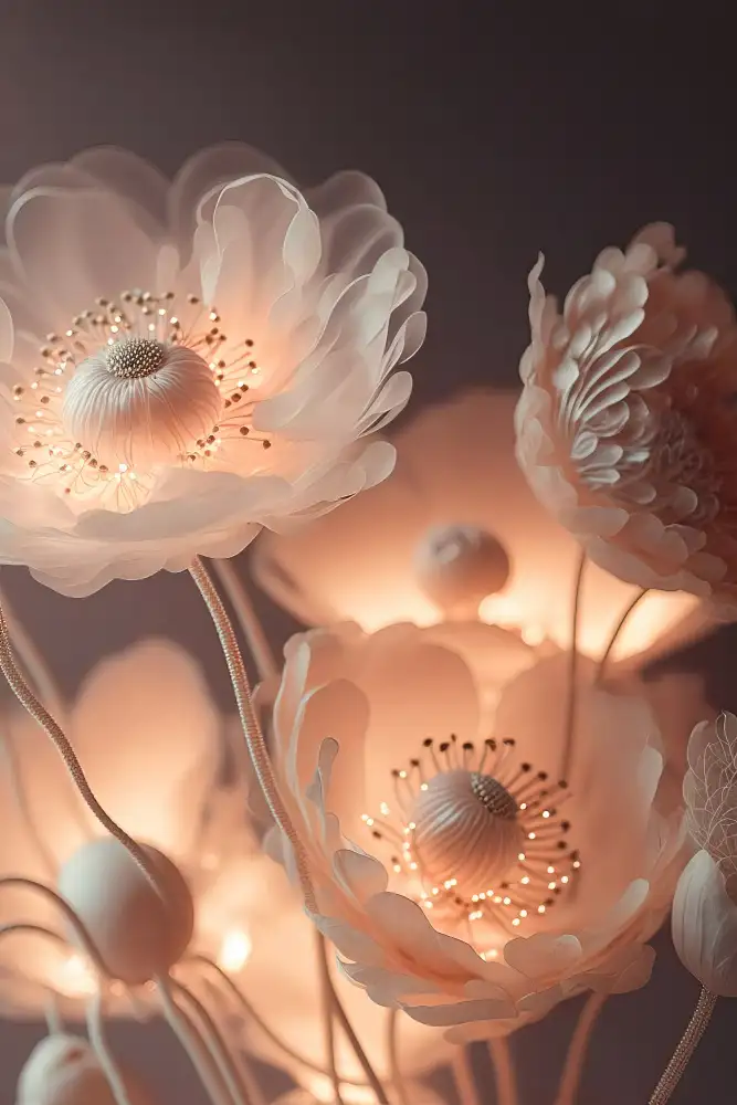 Treechild: Glowing Flowers
