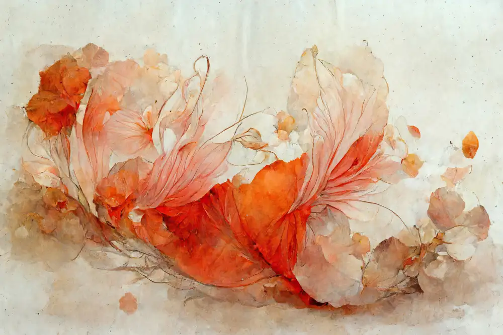 Treechild: Persian Red Flowers