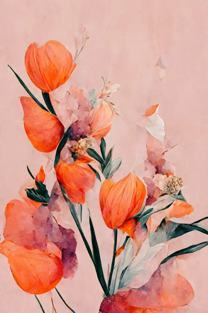 Treechild: Orange Tulips