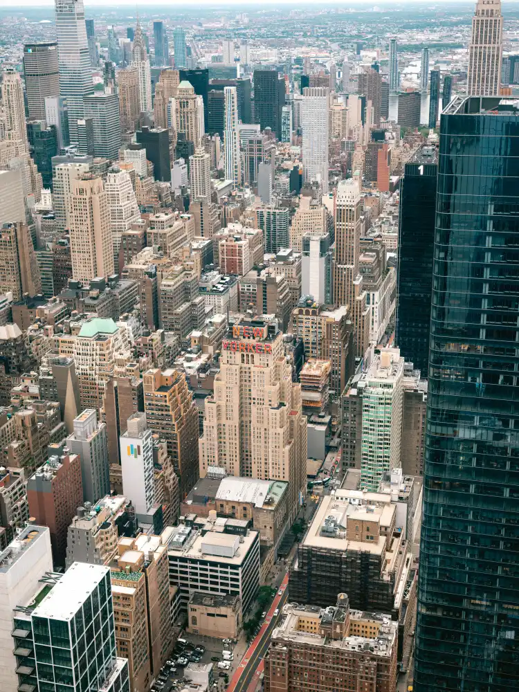 Zwart, Raisa: New York City from above