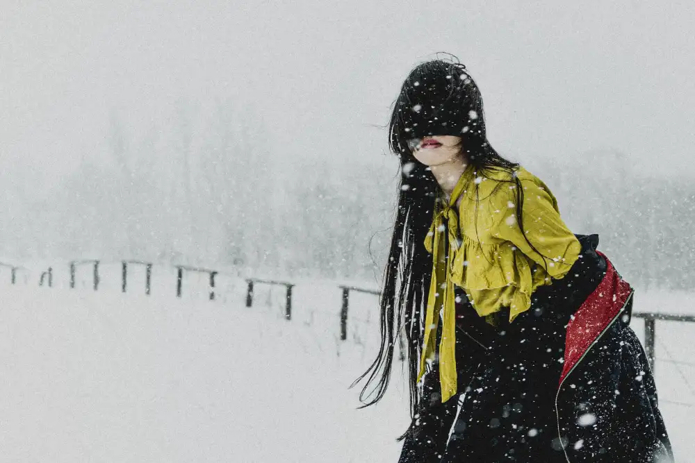 Sangan, Kurosaki: tormenta de nieve