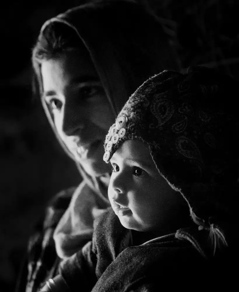 Hartojo, Muliani Angela: Mutter und Sohn