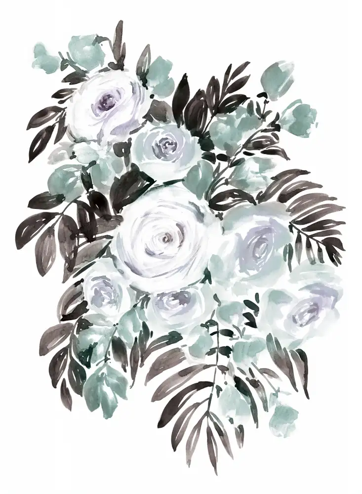 Blursbyai, Laiz Rosana: Harriet bouquet in steel
