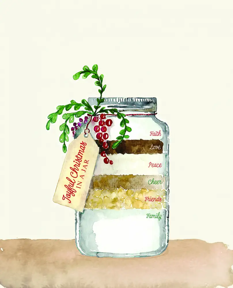 Blursbyai, Laiz Rosana: Joyful Christmas in a jar