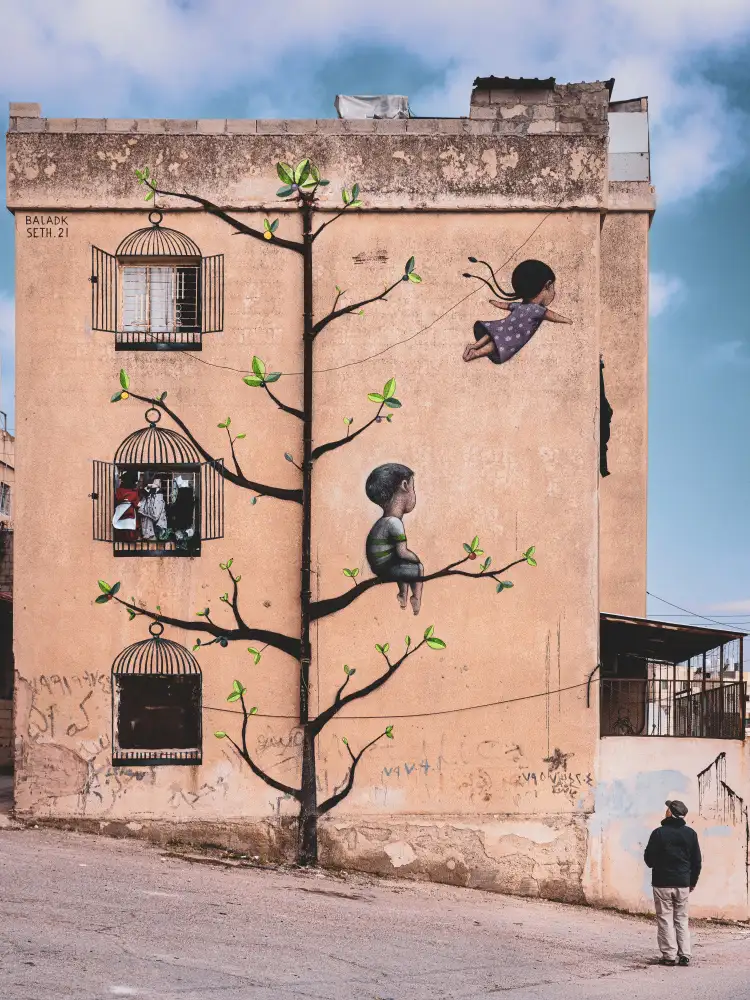Tagliarino, Marco: Quartier palestinien - Amman