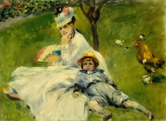 Renoir, Auguste: Paní Monetová a syn