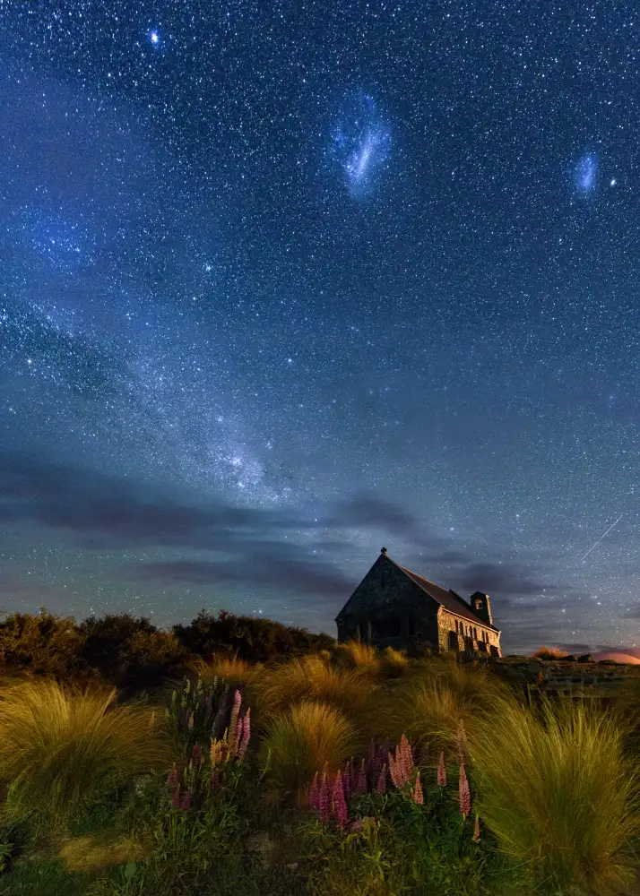 Yu, Zhen James: Via Lattea dei Lupini del Lago Tekapo