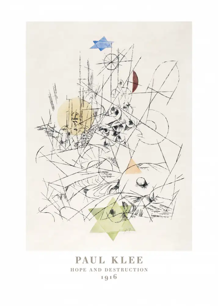 Klee, Paul: Hope and Destruction 1916