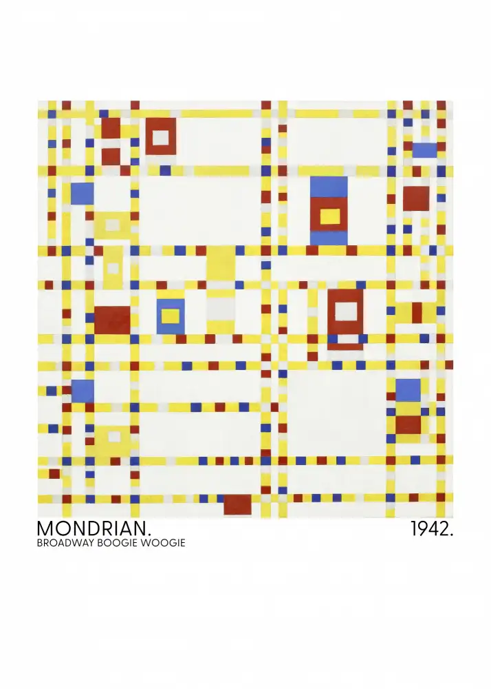 Mondrian, Piet: Broadway Boogie Woogie