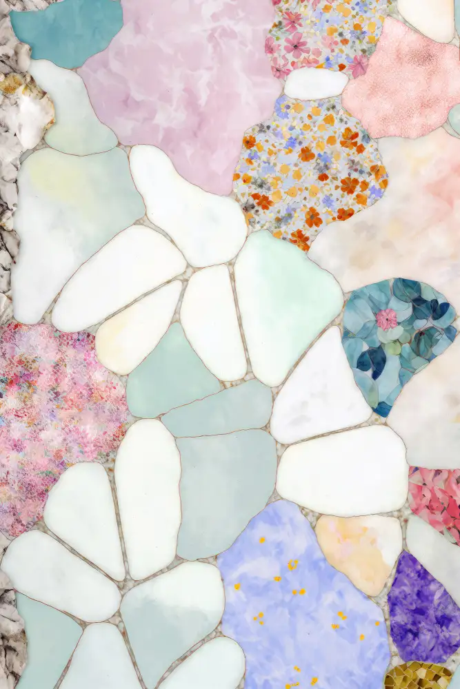 Treechild: Mosaïque florale
