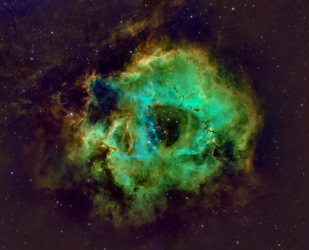 Yu, Zhen James: Piastra Hubble della Nebulosa Rosetta