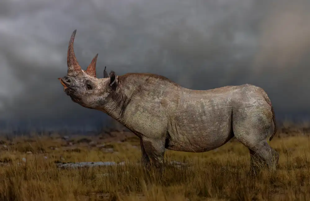 Drotsky, Jannes: black rhino