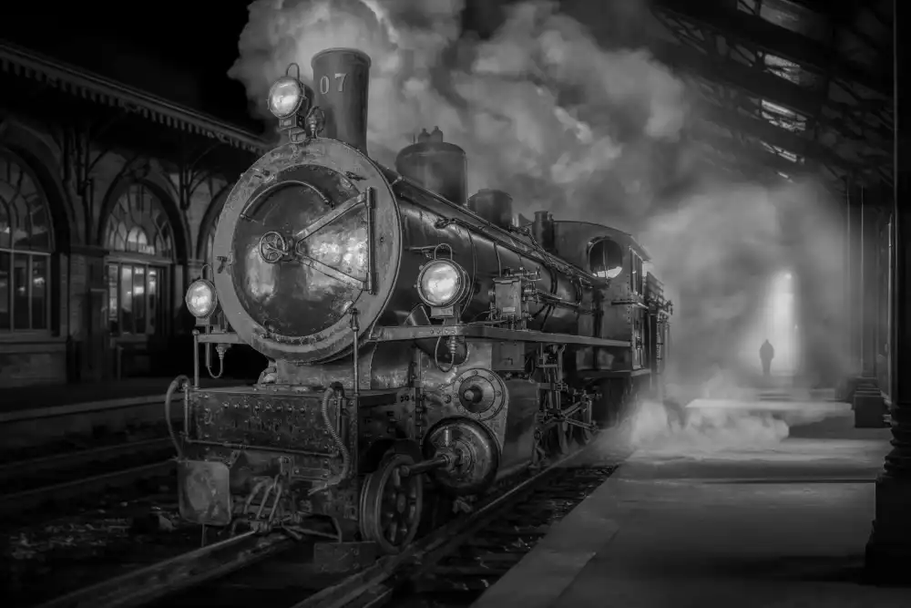 Egger, Marcel: Stazione ferroviaria