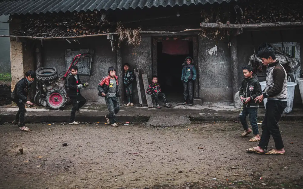 Tagliarino, Marco: Happy children of northern Vietnam