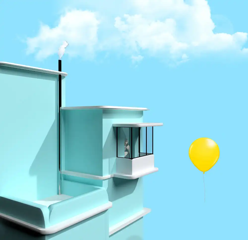 Allmaier, Michael: the yellow balloon