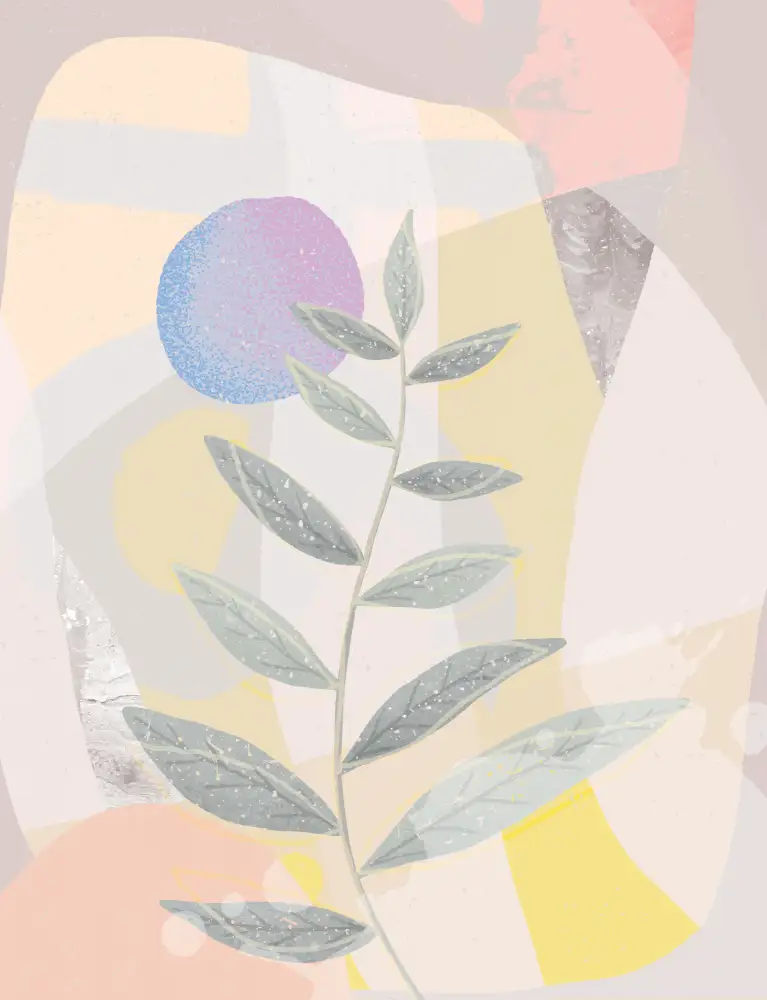 Demir, Aylin: Lune bleue et feuilles