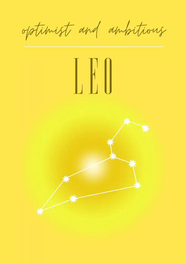 Amélie: Leo Zodiac Print Art