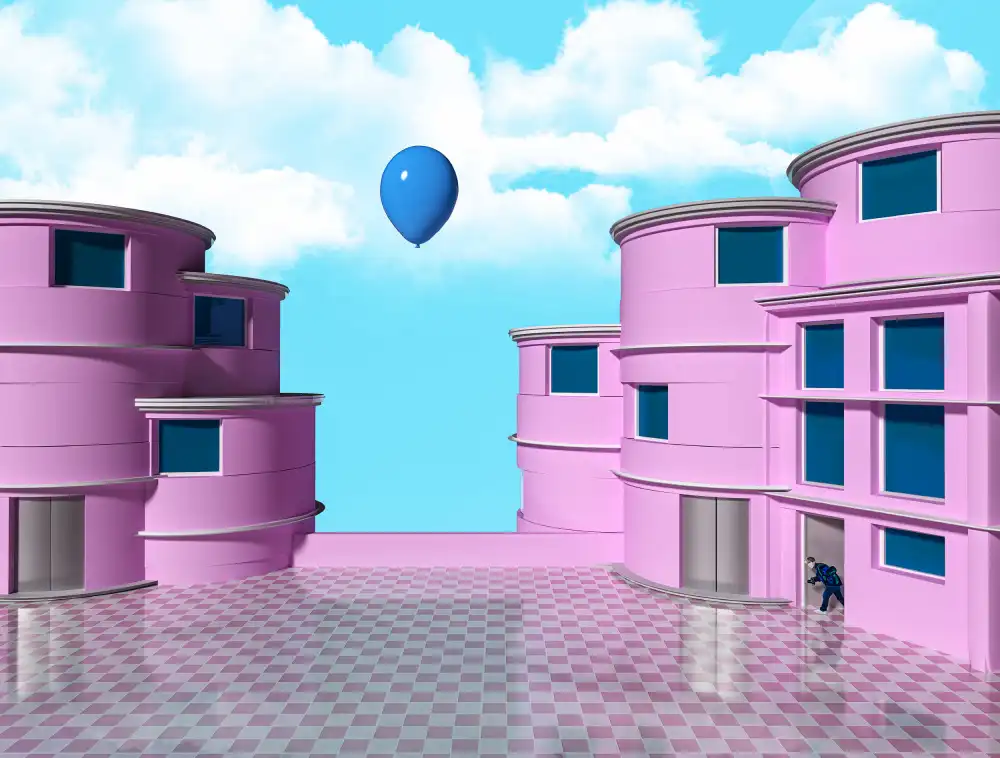 Allmaier, Michael: the blue balloon