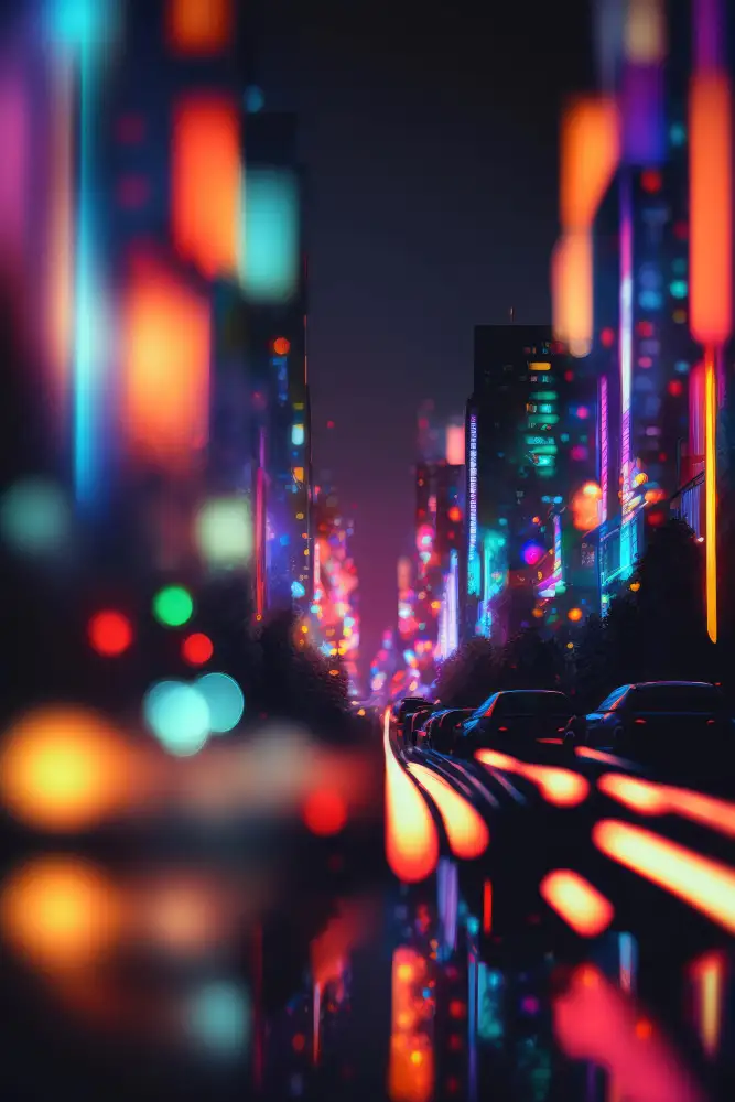 Treechild: Ciudad vibrante