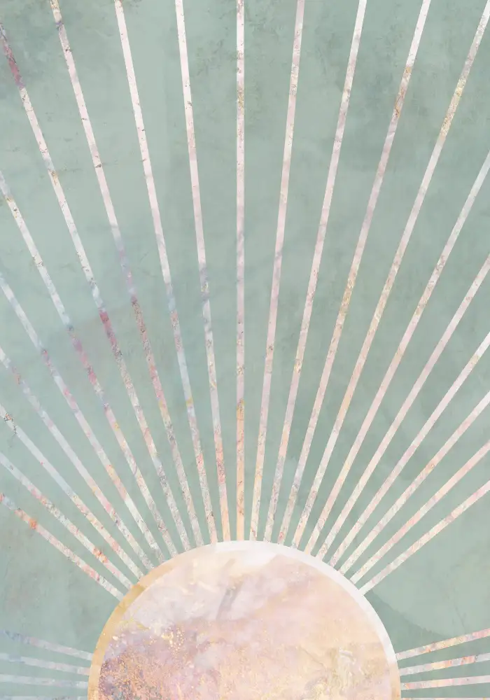 Manovski, Sarah: Sage Green Boho Sun