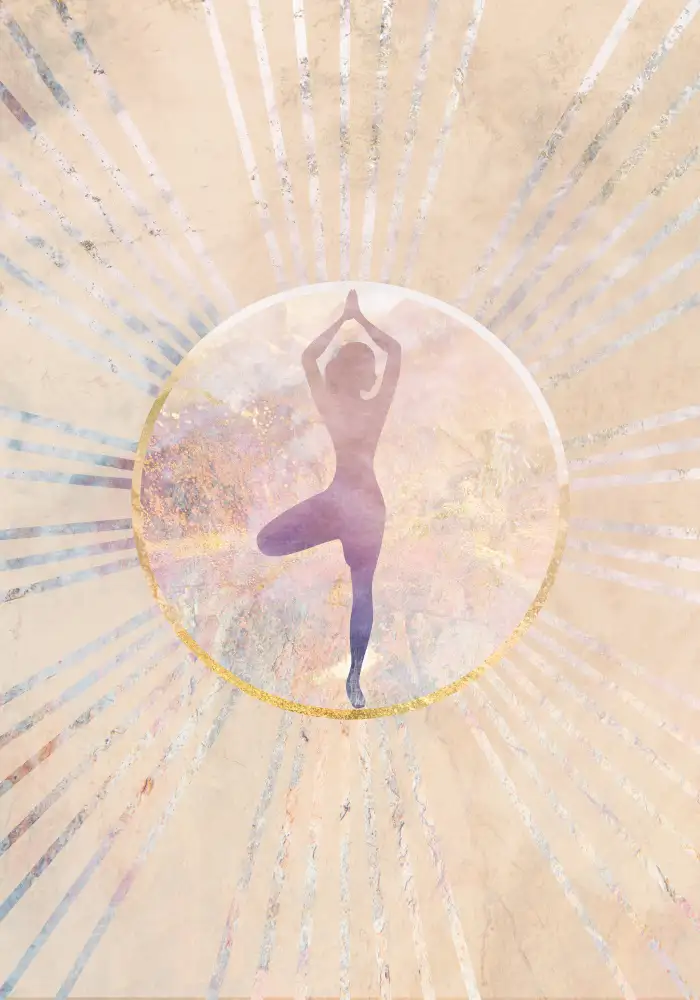 Manovski, Sarah: Beige Yoga-Sonnenstrahlen