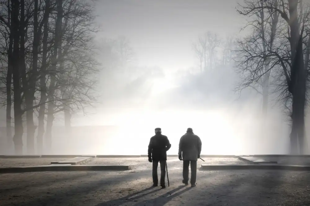 Dupont, Isabelle: Camminata nebbiosa