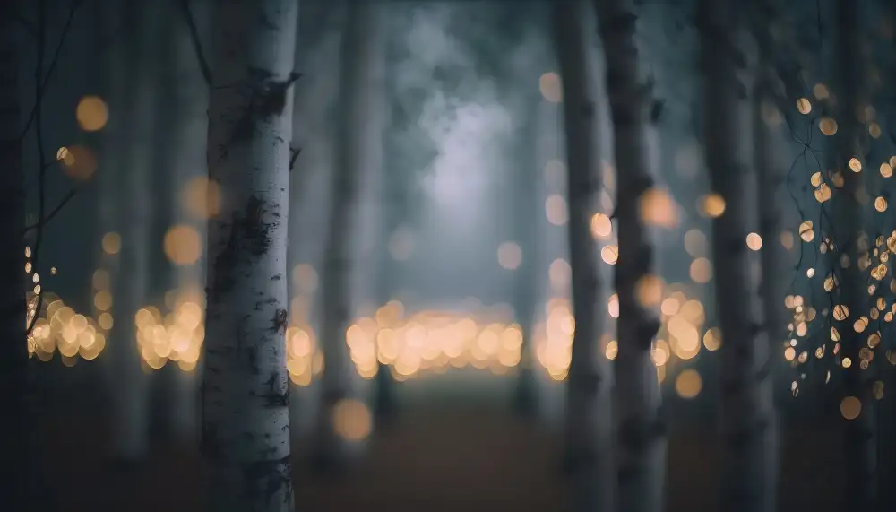 Treechild: Glühender Birkenwald