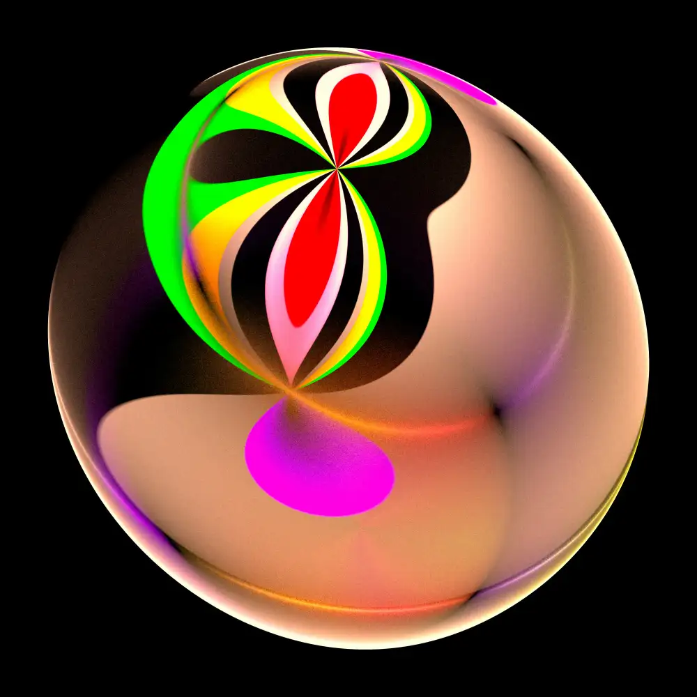 Number, Mystic: Eine Blume im Sand