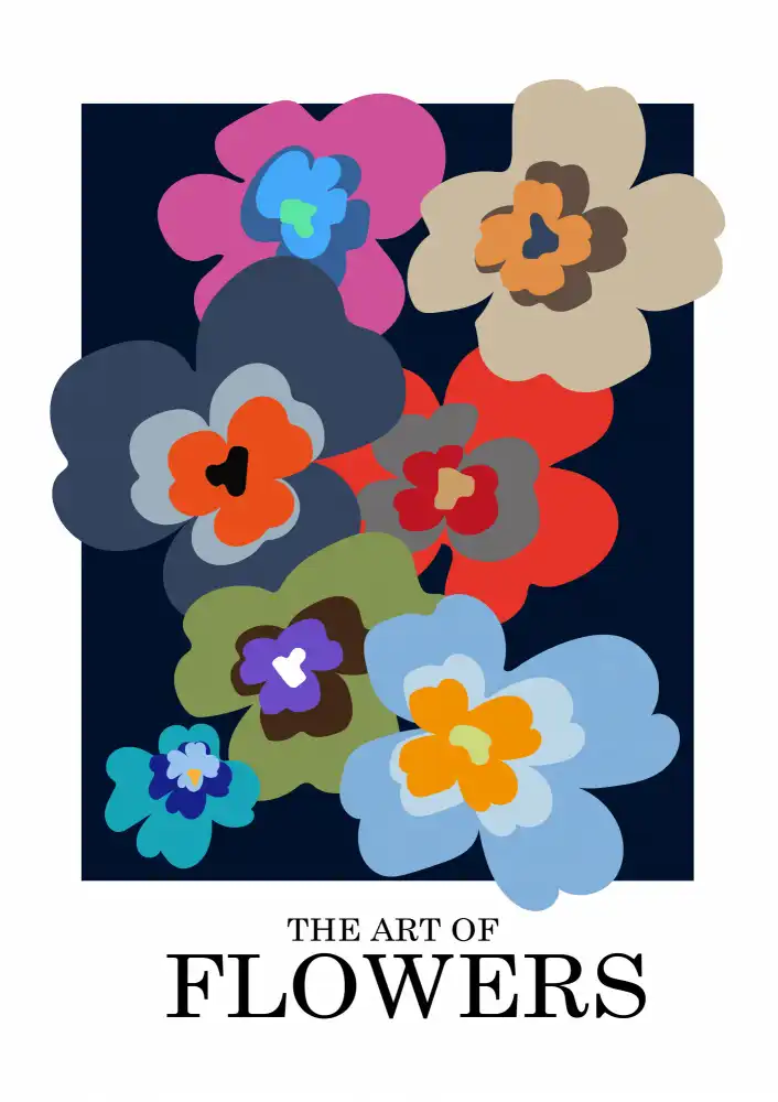 Collett, Frances: Die Kunst der Blumen blau