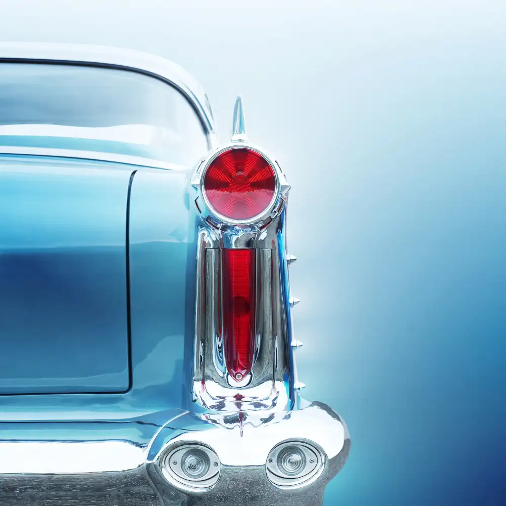 Gube, Beate: American classic car Super 88 1958 Rear