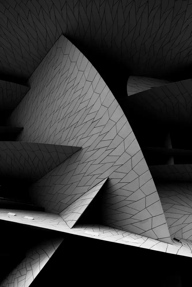 Sanz, Grande Jorge: Qatar National Museum Detail