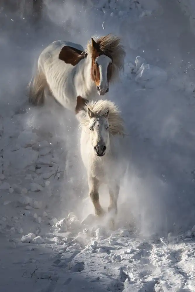 Ren, Chuanxu: Two Horses