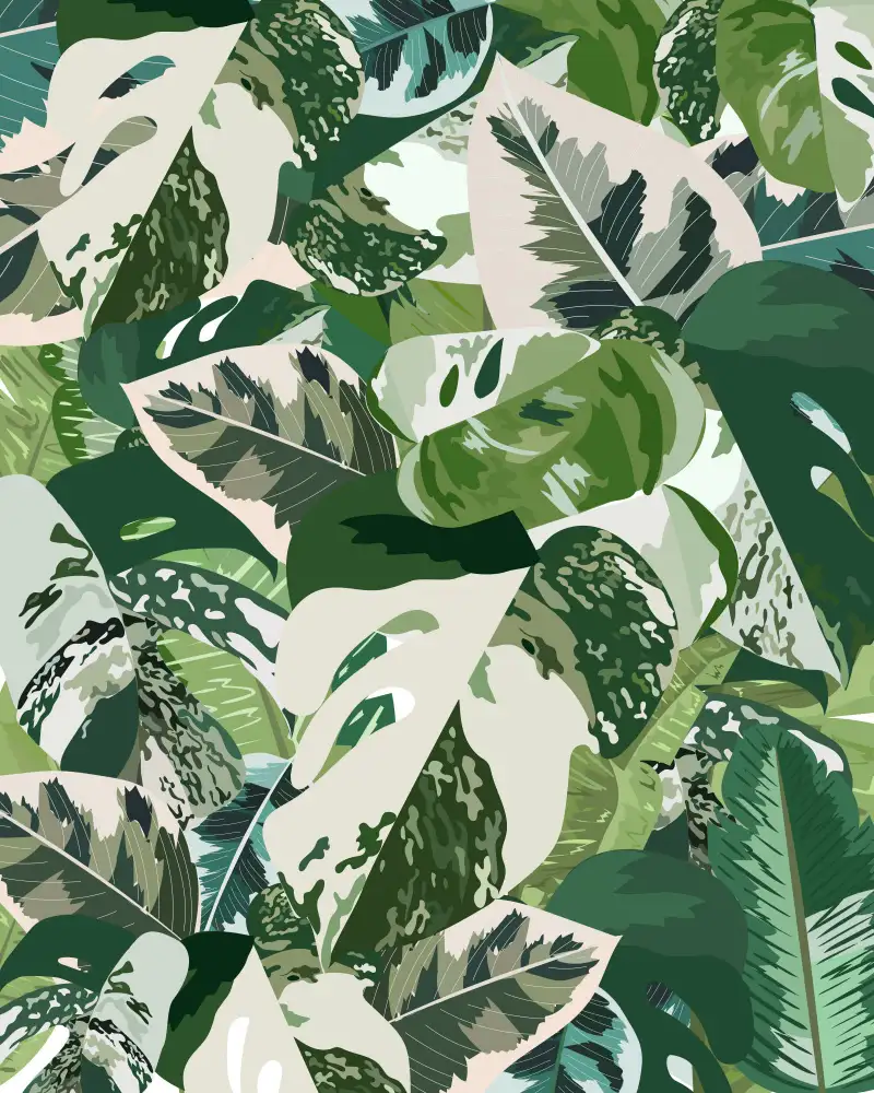 Manovski, Sarah: Feuilles vertes de la jungle