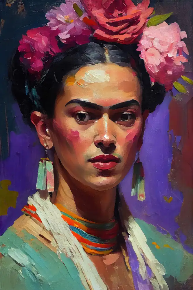 Treechild: Portrait de Frida