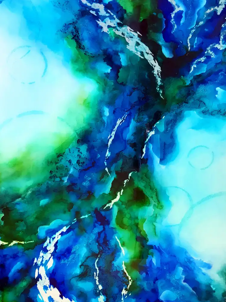 Storms, Alyson: Grün blau